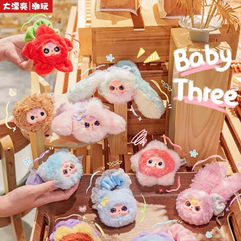 Baby Products China - Baby Drie Bloem Haarring Serie Pluche