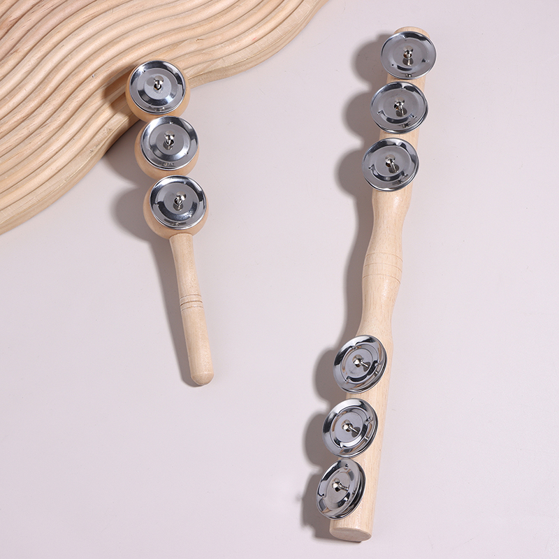 Baby Rattle Toy Set - //1PC nieuwe Orff Houten Hand 3/6
