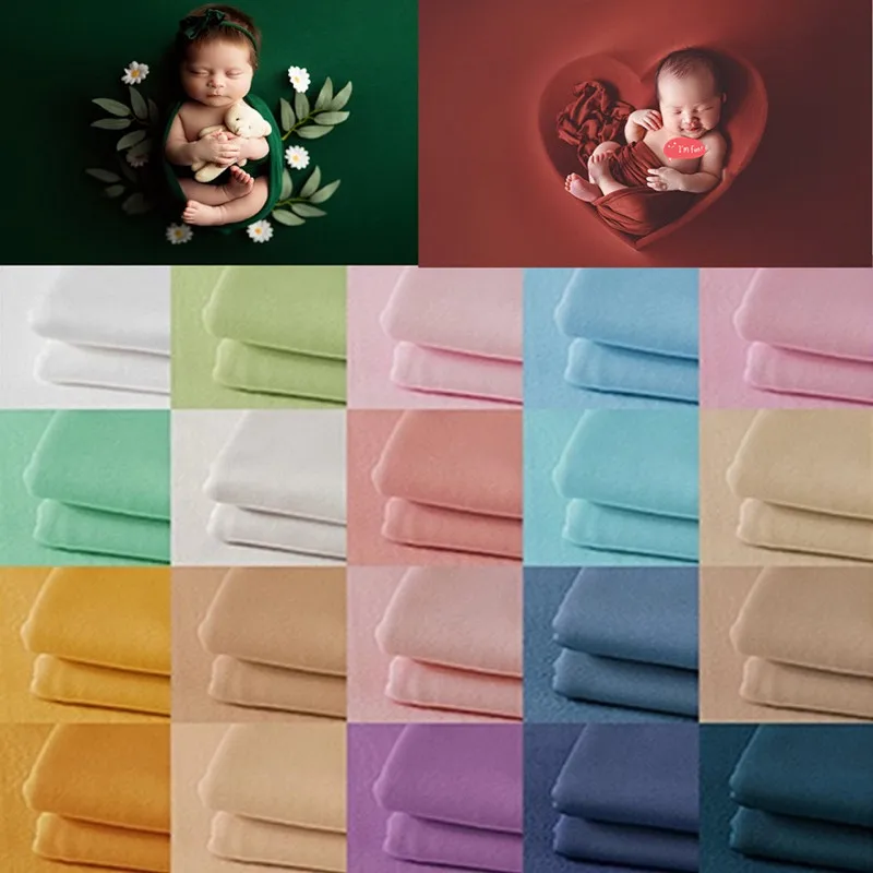 Baby Swaddle Blanket - 150*170Cm Pasgeboren Fotografie Rekwisieten Baby Deken
