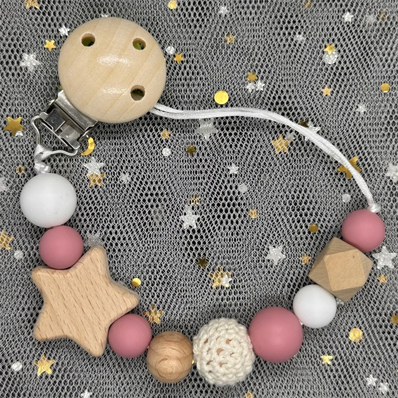 NIEUWE aangepaste naam handgem - Baby Pacifier Clip recensie en prijs