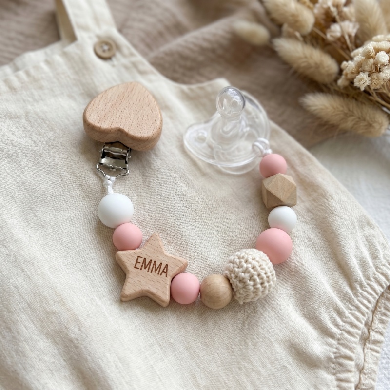 Gepersonaliseerde babyfopspeen - Baby Pacifier Clip recensie en prijs