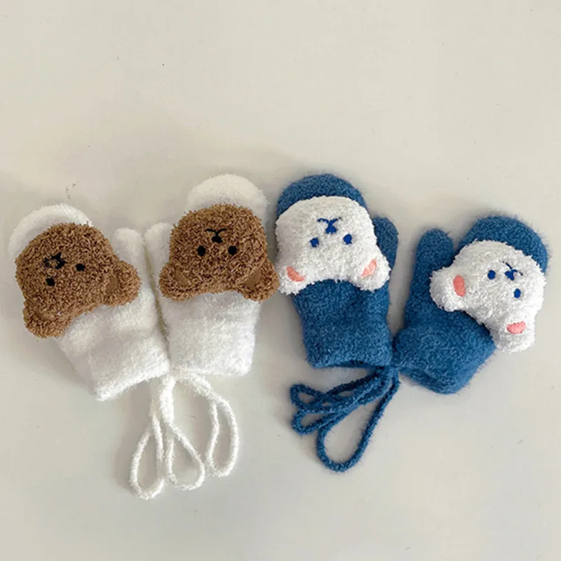 1-4Y Cartoon Beer Baby Wanten  - Teething Mitten Baby recensie en prijs