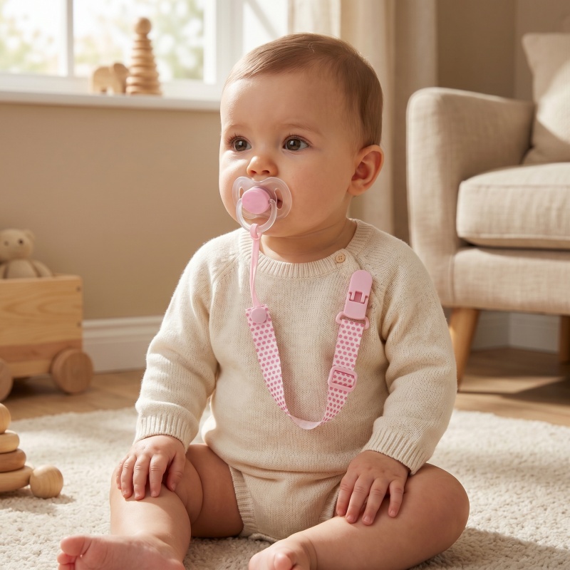 Vaste Knop Baby Fopspeen Clips - Baby Pacifier Clip recensie en prijs