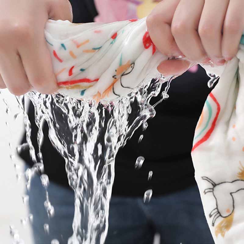 4-laags gaas babywashandje bab - Baby Swaddle Blanket recensie en prijs
