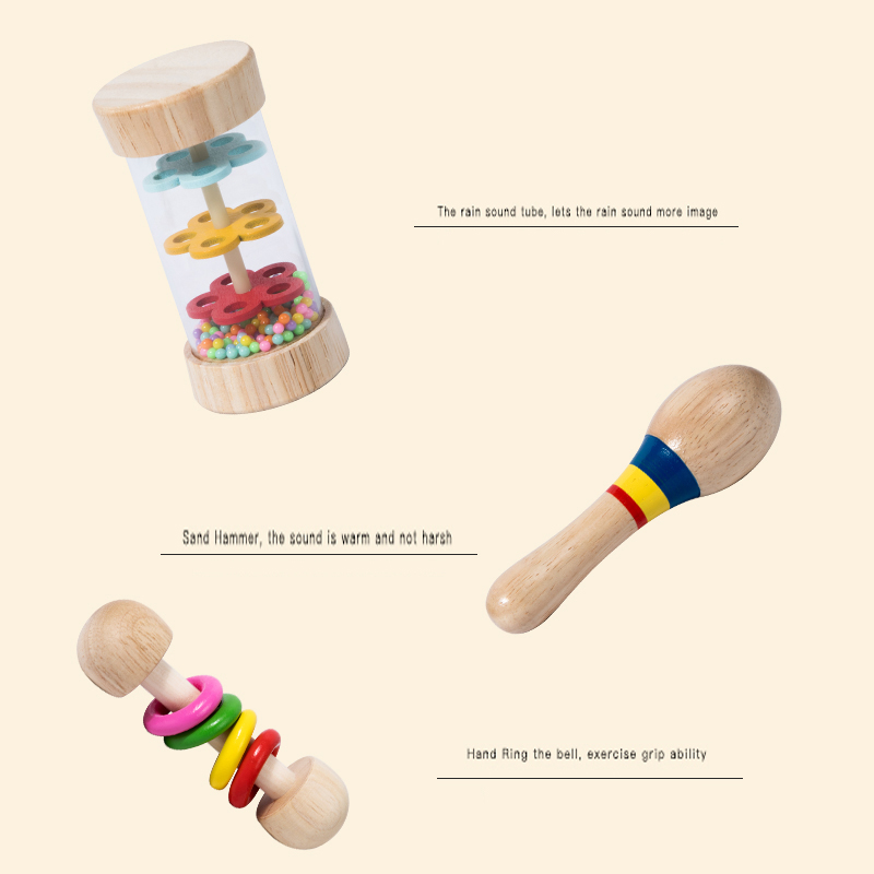 6 Stuks Vroege Educatieve Baby - Baby Rattle Toy Set recensie en prijs