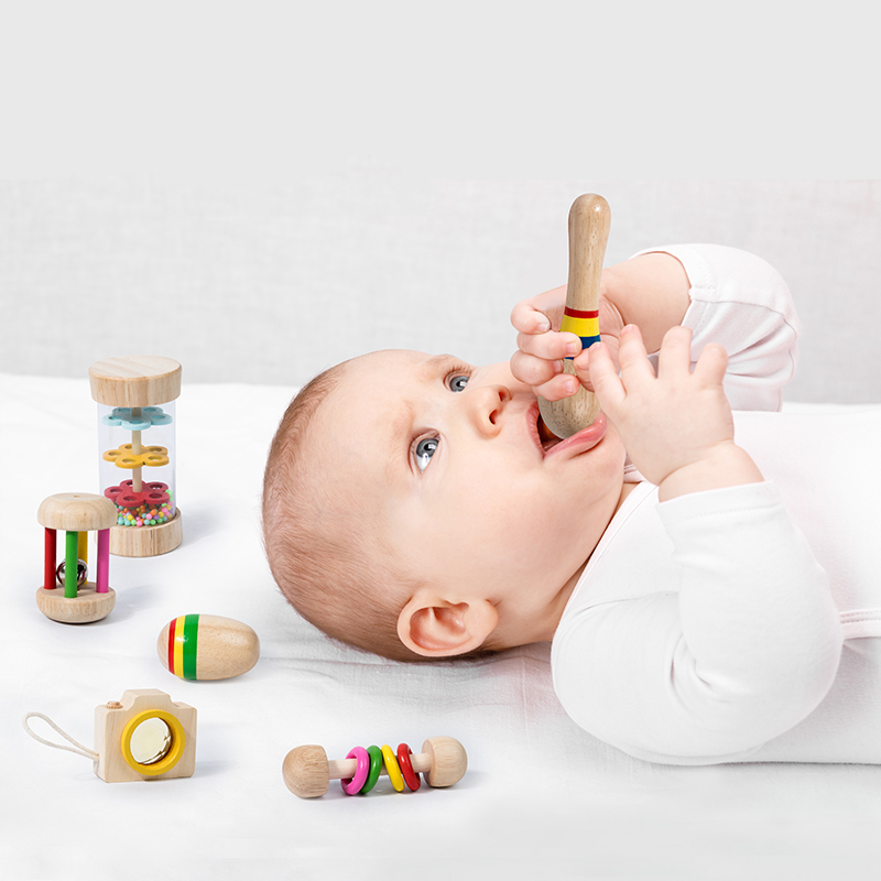 6 Stuks Vroege Educatieve Baby - Baby Rattle Toy Set recensie en prijs