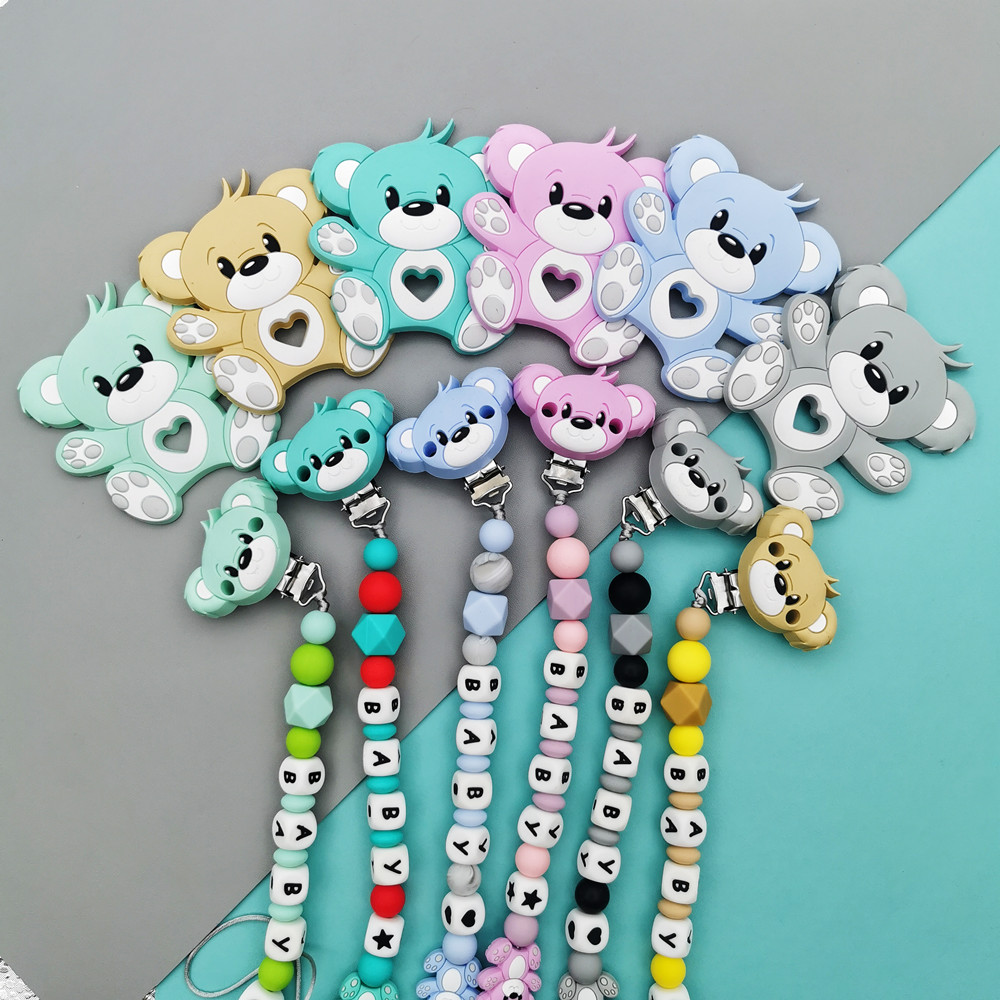 Custom Engels Russische Silico - Baby Pacifier Clip recensie en prijs