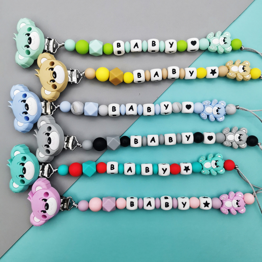Custom Engels Russische Silico - Baby Pacifier Clip recensie en prijs