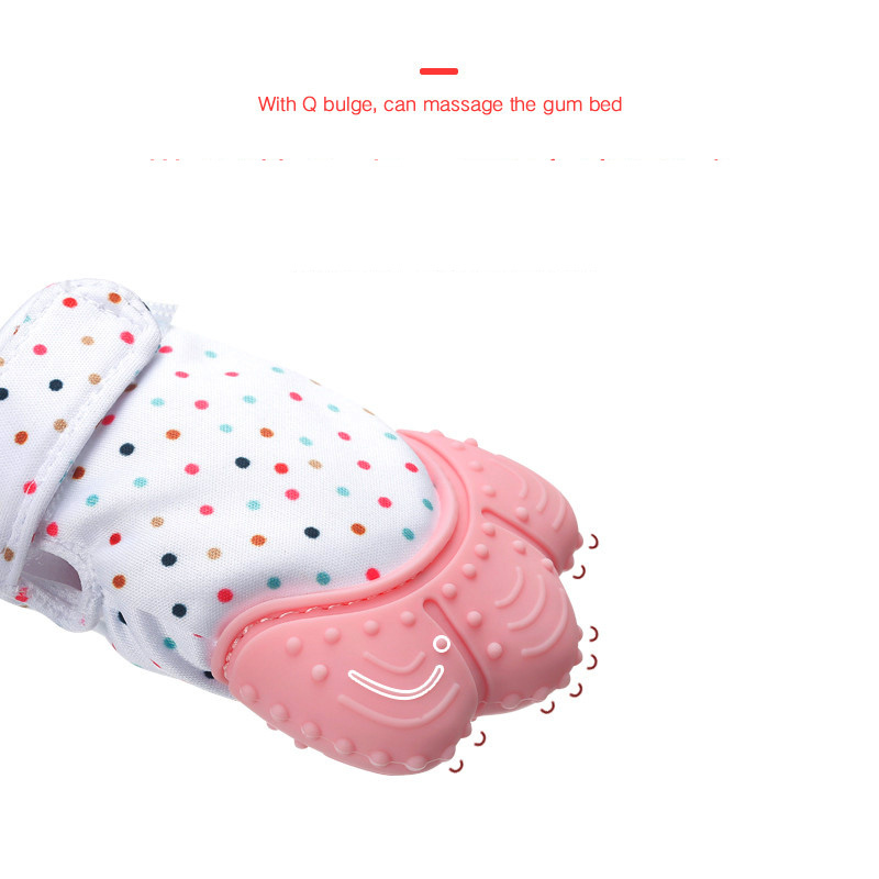 Smoothing Baby Tandjes Mitten  - Teething Mitten Baby recensie en prijs