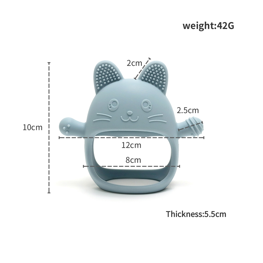 Gepersonaliseerde babybijtring - Teething Mitten Baby recensie en prijs