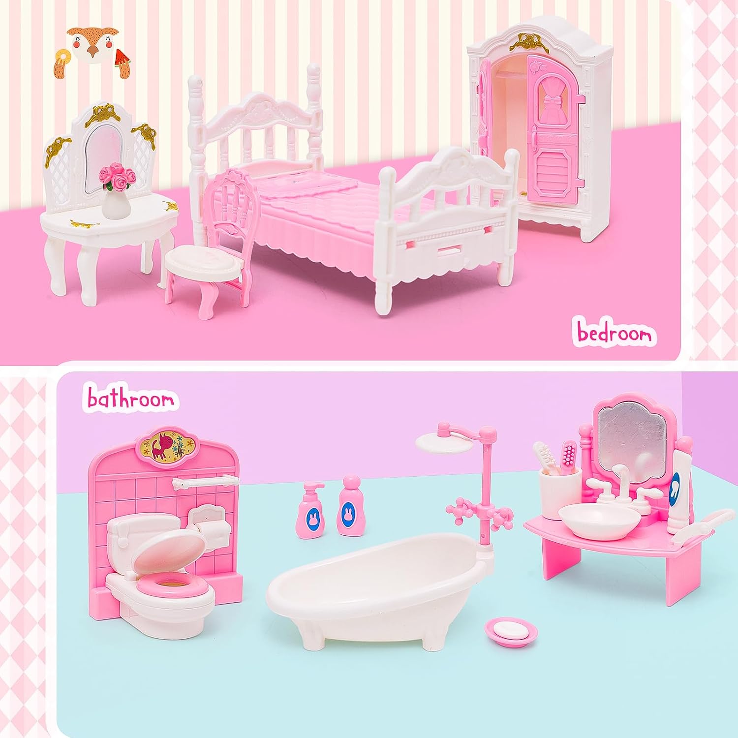 1:12 Poppenhuis Ijswagen Babyb - Baby Products Cream recensie en prijs
