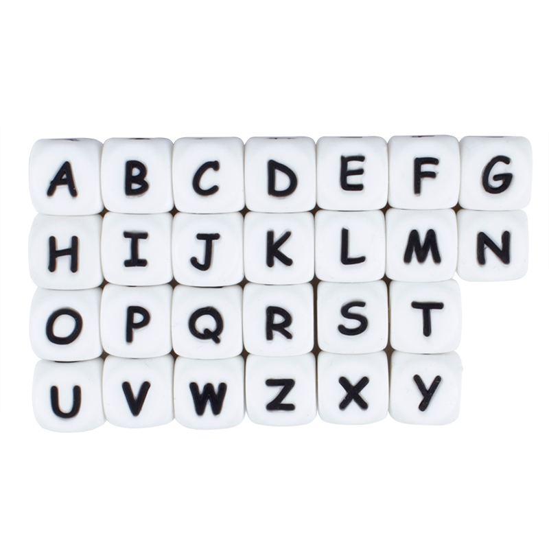 12Mm 50 Stuks Siliconen Letter - Baby Products Name recensie en prijs