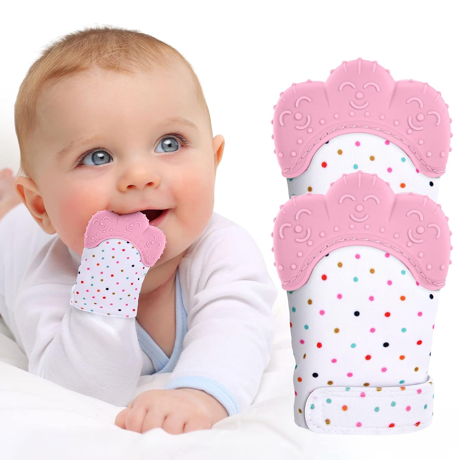 Food Grade Siliconen Handschoe - Teething Mitten Baby recensie en prijs