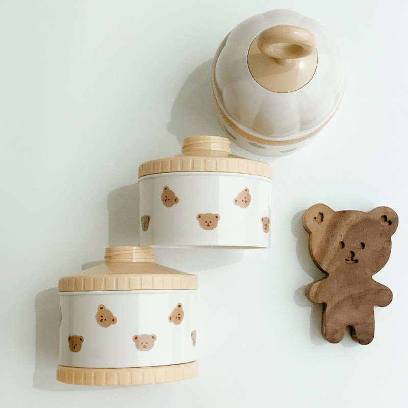 Schattige beer melkpoeder doos - Baby Products Distributor recensie en prijs