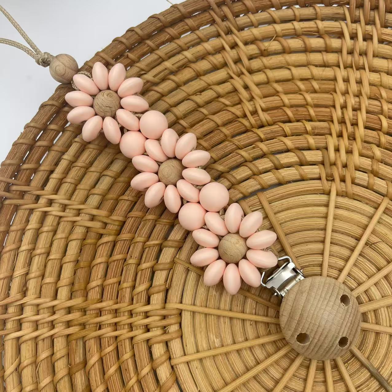 Aangepaste naam houten geperso - Baby Pacifier Clip recensie en prijs
