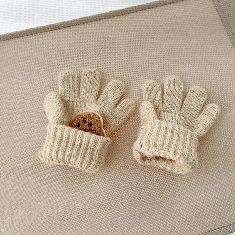 3-7Y Baby Cartoon Beer Wanten  - Teething Mitten Baby recensie en prijs