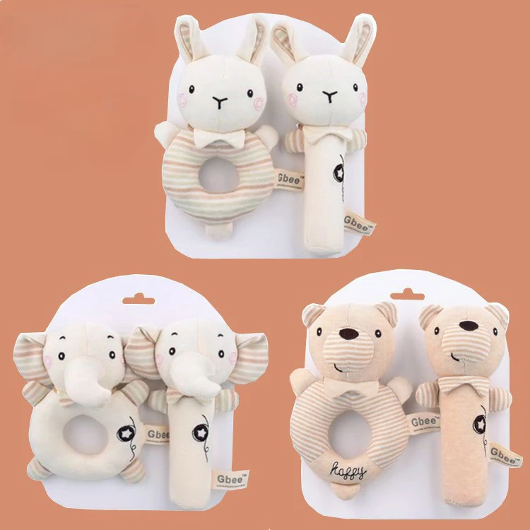 Babyrammelaars Zacht Cartoon S - Baby Rattle Toy Set recensie en prijs