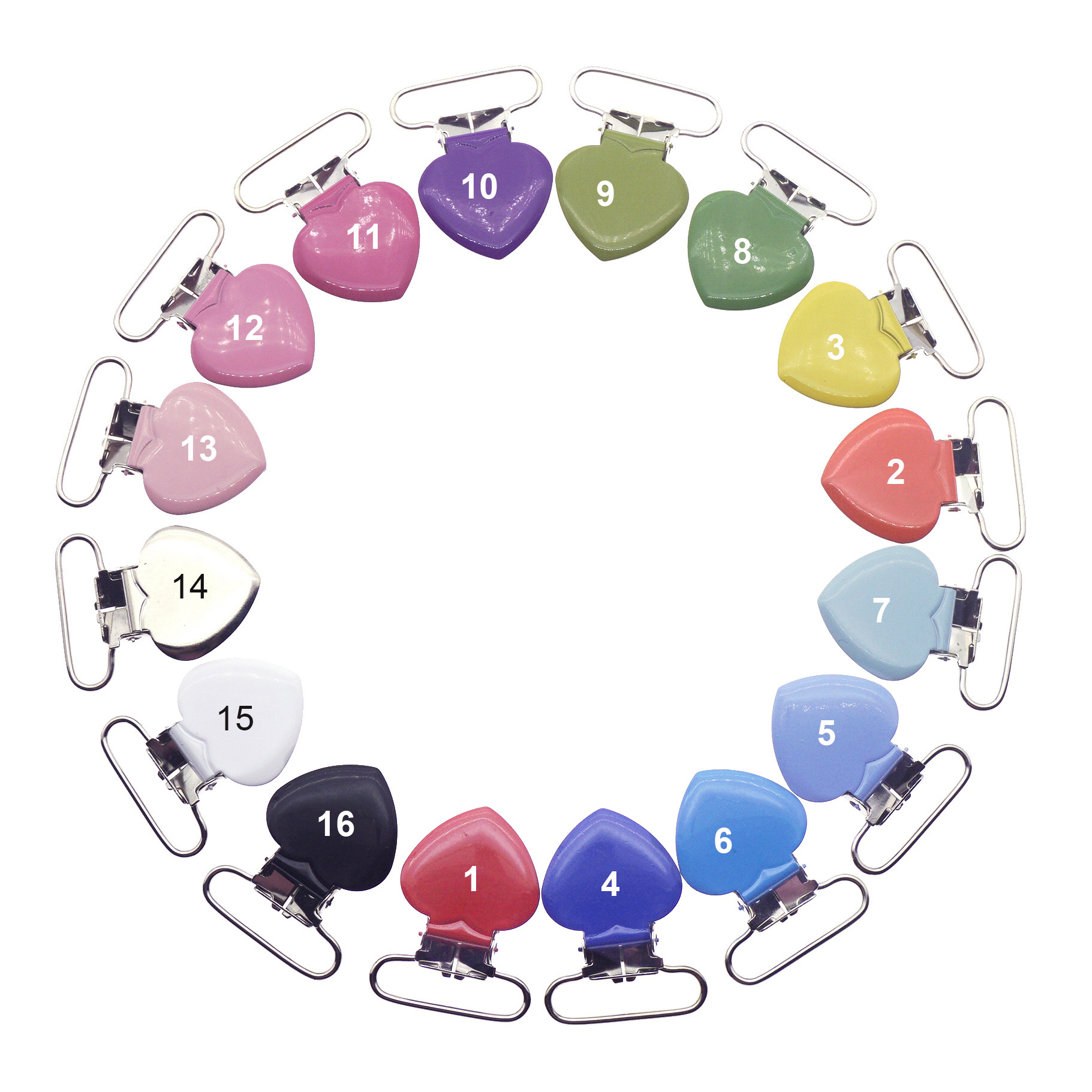 50 Pcs Enamel Hart Vorm Babyfo - Teething Mitten Baby recensie en prijs
