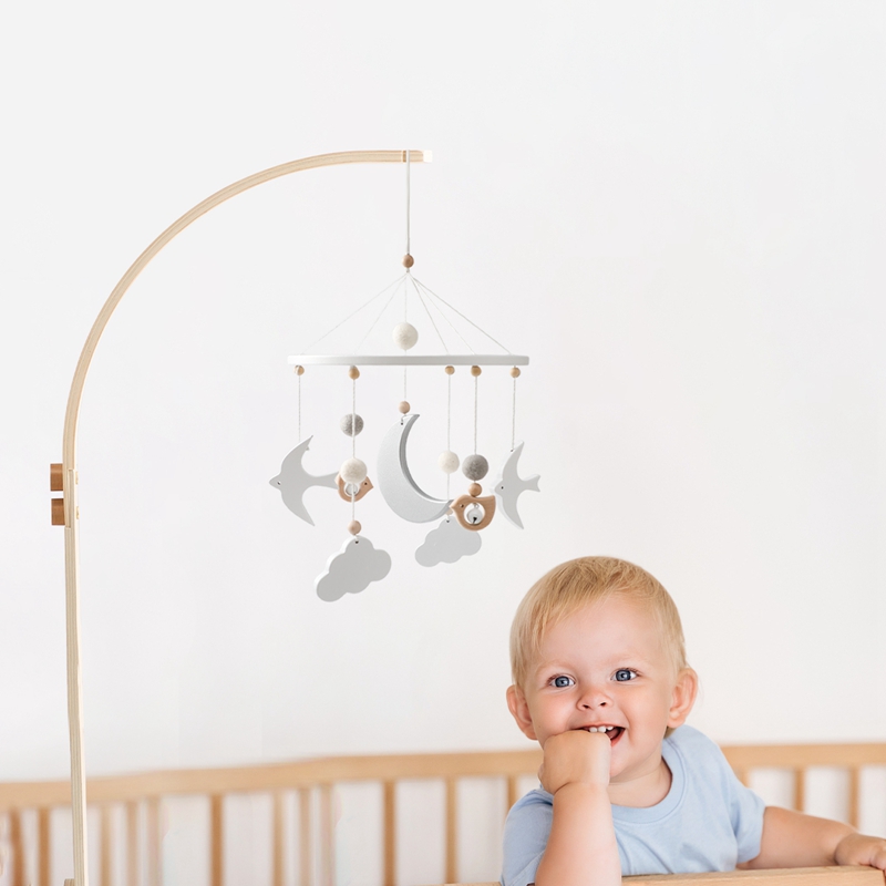 Baby Houten Bed Bel Beugel Mob - Baby Rattle Toy Set recensie en prijs