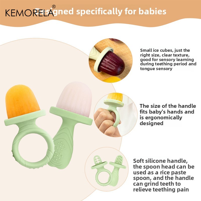 6-delige ijslollyvorm voor bab - Baby Products Cream recensie en prijs