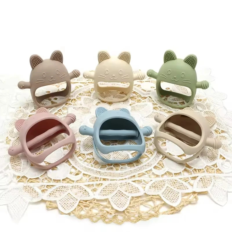 1 Pc Baby Siliconen Bijtringen - Teething Mitten Baby recensie en prijs