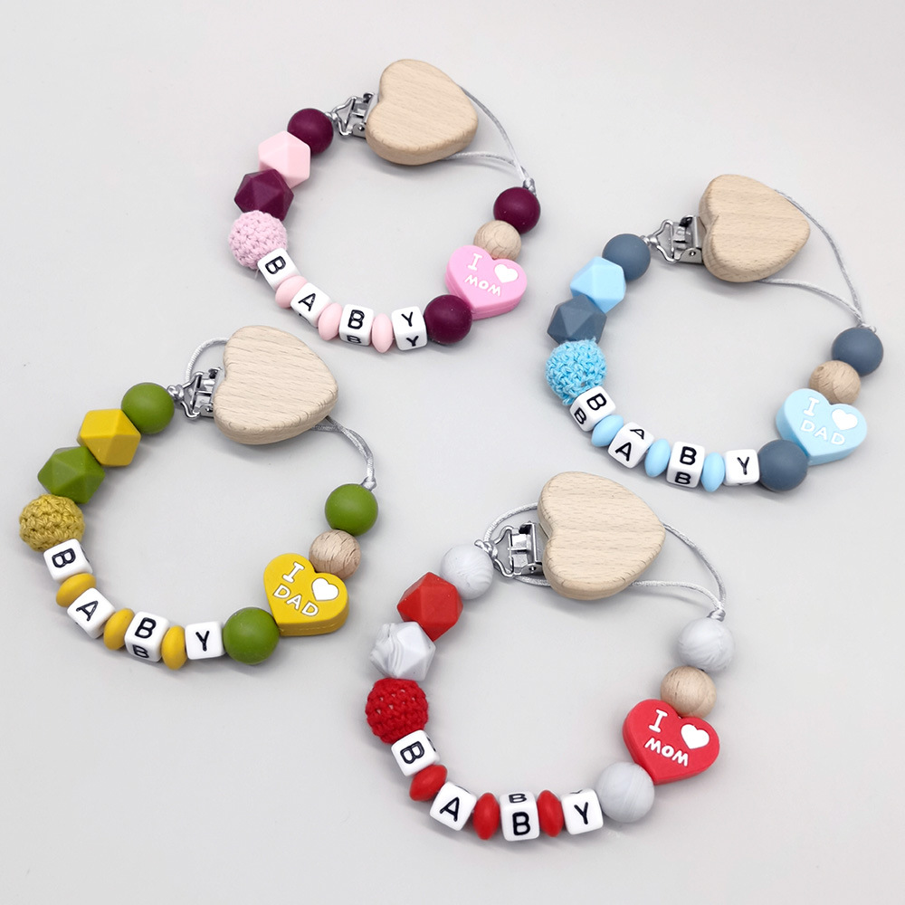 Aanpasbare gepersonaliseerde n - Baby Pacifier Clip recensie en prijs