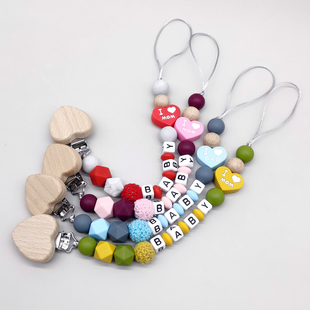 Aanpasbare gepersonaliseerde n - Baby Pacifier Clip recensie en prijs