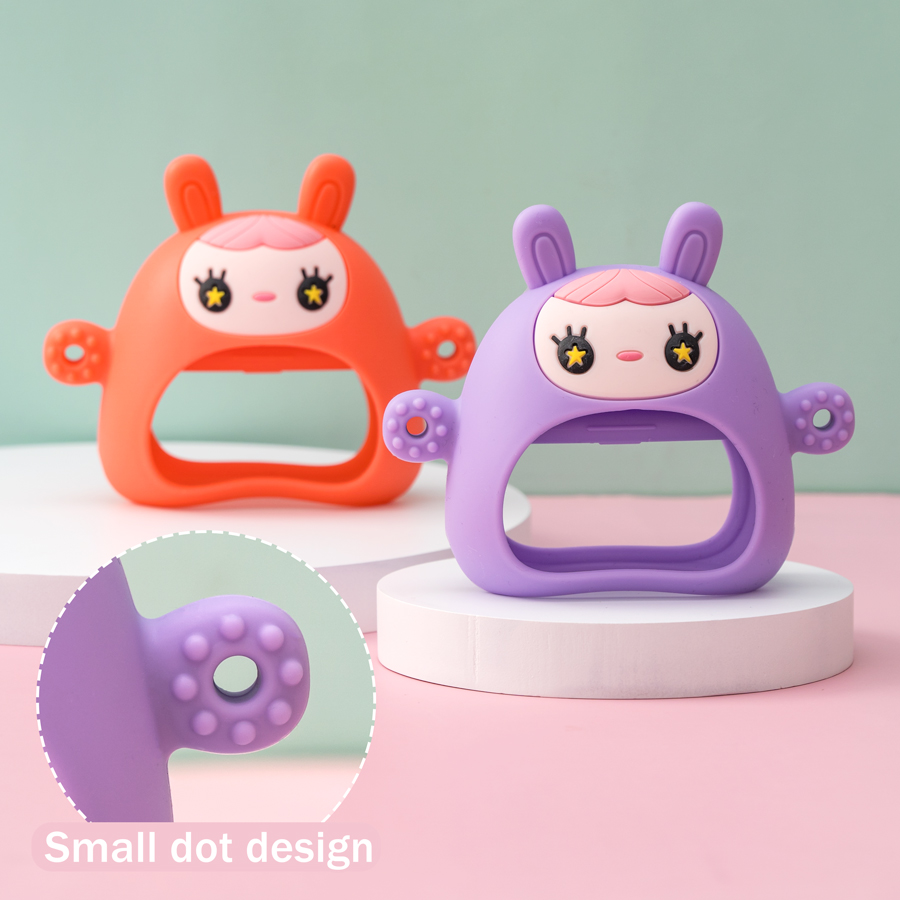 Kleur Kids Siliconen Bijtring  - Teething Mitten Baby recensie en prijs