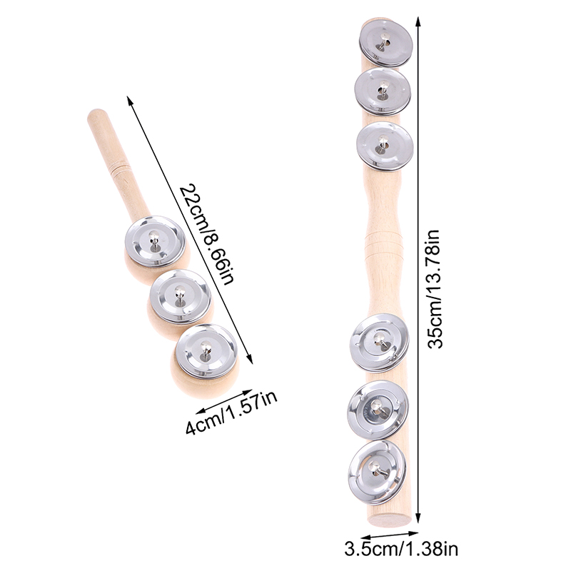 //1PC nieuwe Orff Houten Hand  - Baby Rattle Toy Set recensie en prijs