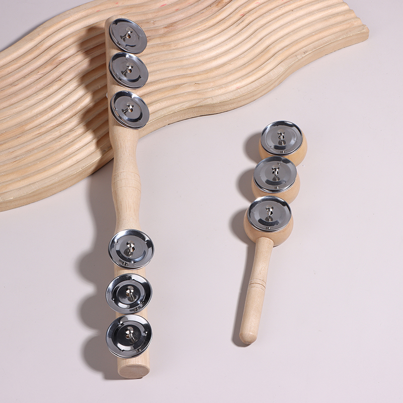 //1PC nieuwe Orff Houten Hand  - Baby Rattle Toy Set recensie en prijs