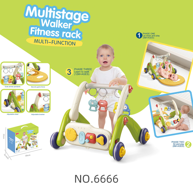 Baby Walker met anti-tip ontwe - Baby Walker Activity recensie en prijs