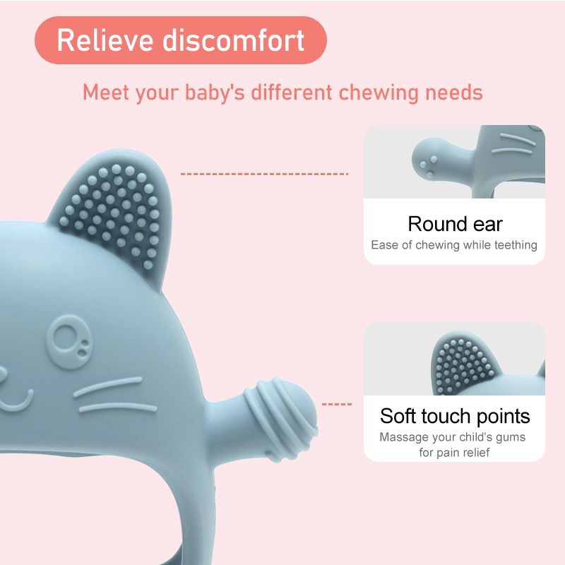 Food Grade Baby Siliconen Hand - Teething Mitten Baby recensie en prijs