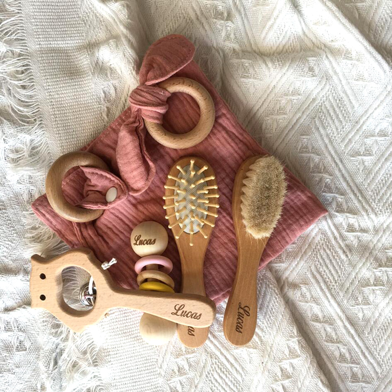 Gepersonaliseerde Naam Badspee - Baby Rattle Toy Set recensie en prijs