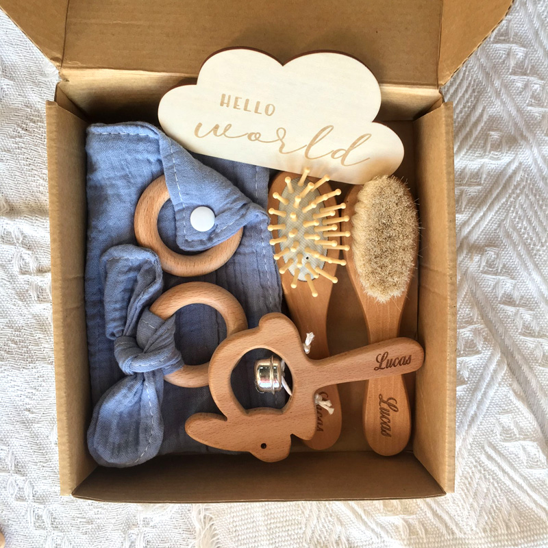Gepersonaliseerde Naam Badspee - Baby Rattle Toy Set recensie en prijs