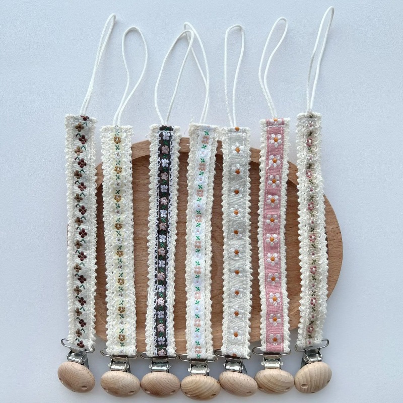 Kanten speenclipketting voor p - Baby Pacifier Clip recensie en prijs
