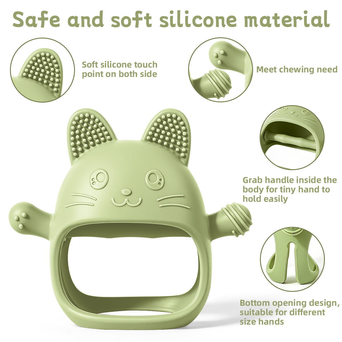 Baby Bijtring Kuiken Handschoe - Teething Mitten Baby recensie en prijs