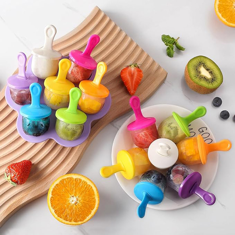 1 Pc 7 Gaten Diy Ijs Pops Sili - Baby Products Cream recensie en prijs